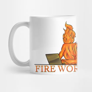 Fire Work Mug